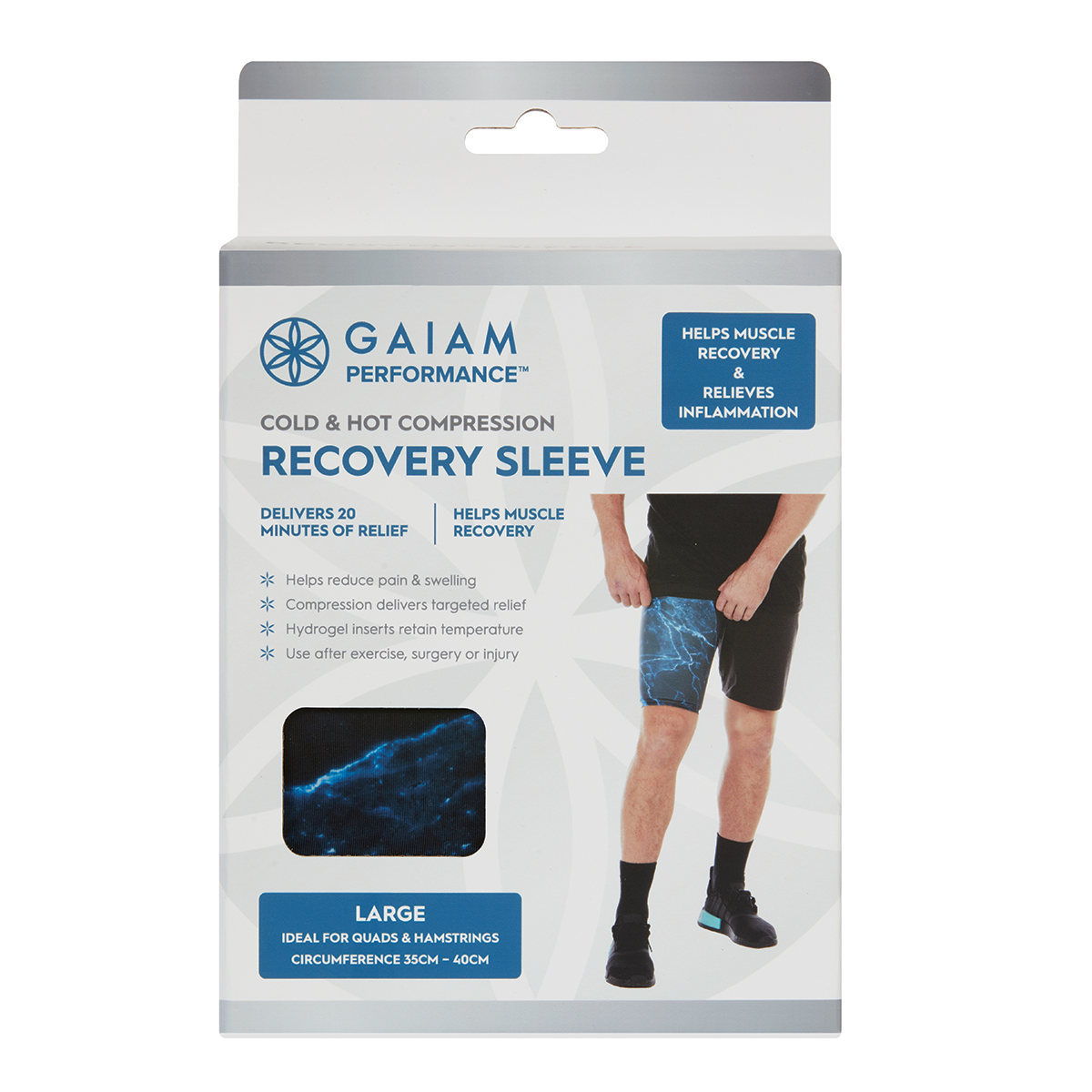Gaiam Hot & Cold Therapy Sleeve L