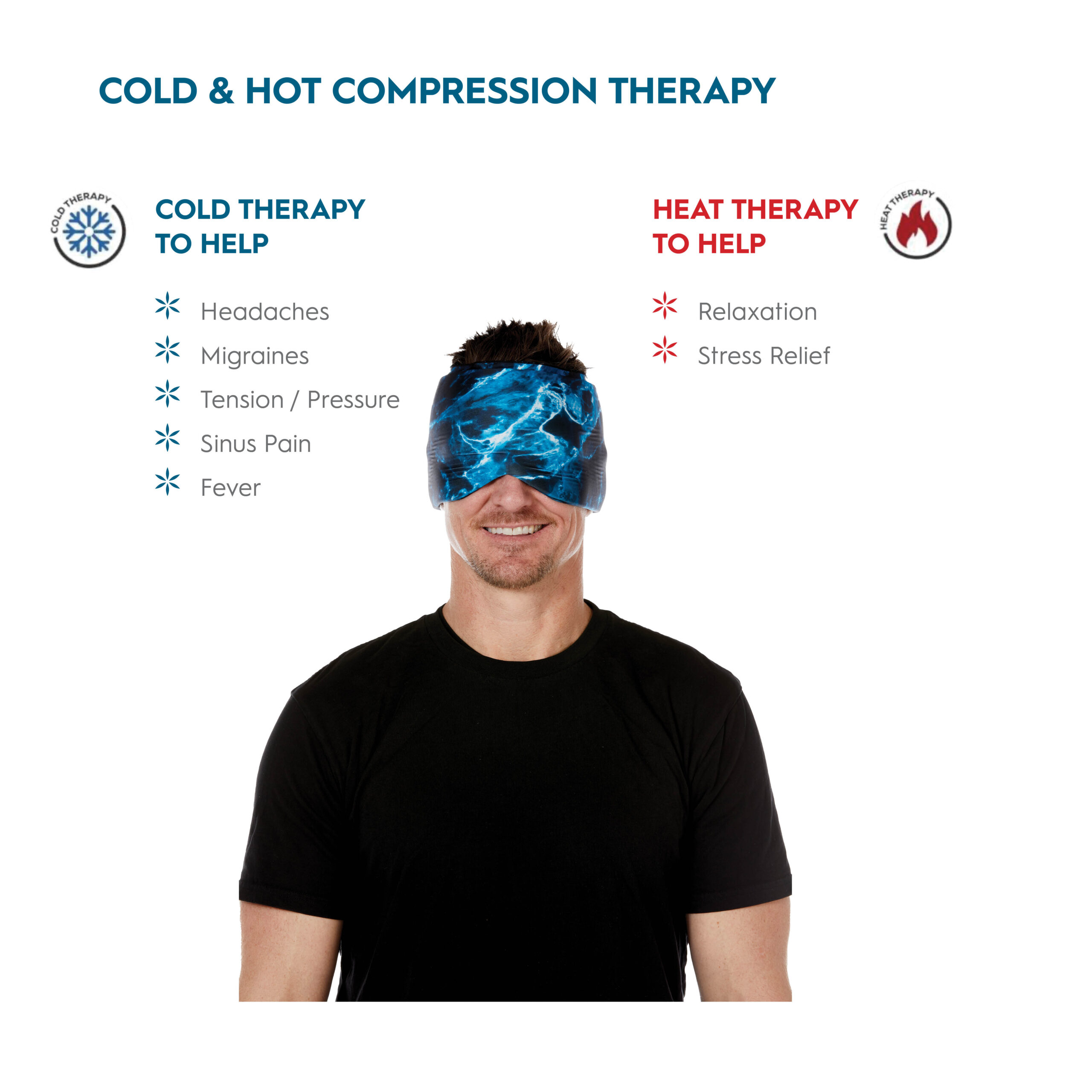 Gaiam Hot & Cold Therapy Cap - Image 4