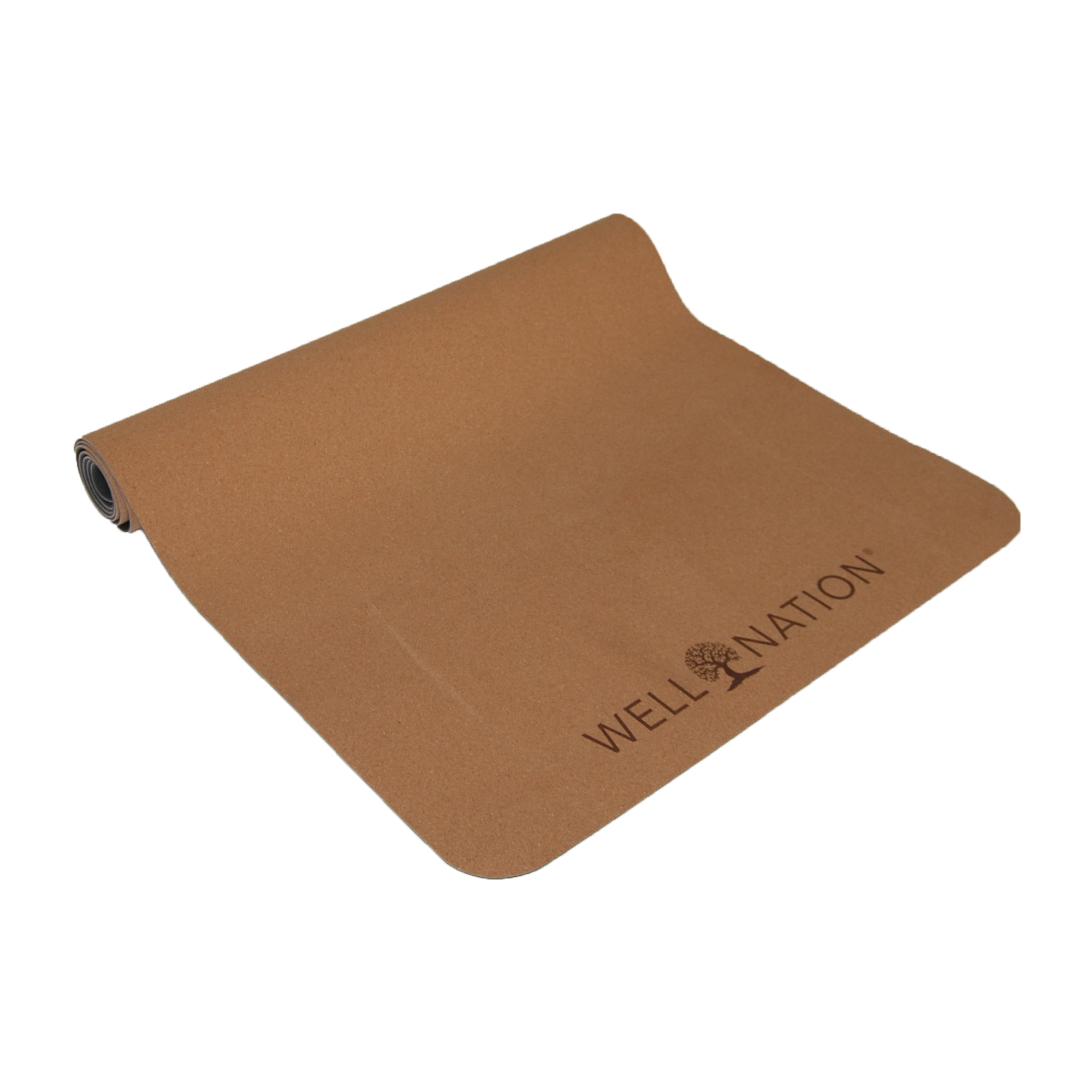 Well Nation S3 Cork Rubber Yoga Mat - Image 2